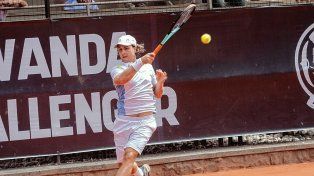 Marco Trungelliti va por la gloria en el Challenger de Lyon.