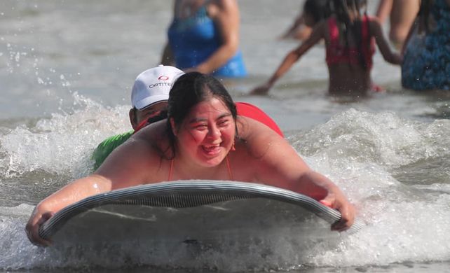 Sonrisa 8. Las olas en el mar forman un parque de diversiones que nunca frena.&nbsp;