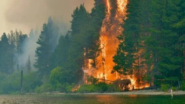 Incendios en Chubut: se esperan lluvias para toda la jornada