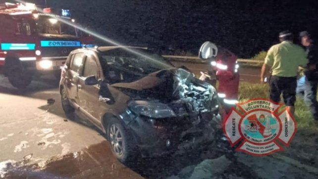 Este viernes por la noche se constató un accidente fatal en la Ruta 14 donde falleció un hombre oriundo de Concepción del Uruguay que transitaba en contramano
