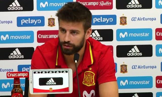 Piqué pidió diálogo en Cataluña y dijo que seguirá en la selección española