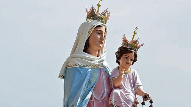 Paraná: celebración por la Virgen del Rosario de San Nicolás