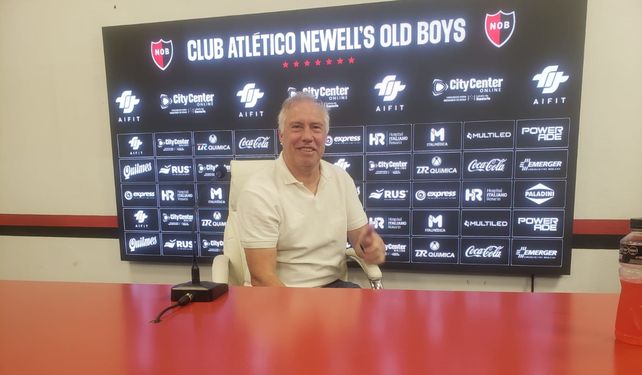 Roberto Sensini. El director deportivo hizo un detalle sobre la actualidad del mundo Newells y sobre Messi.&nbsp; &nbsp; &nbsp; &nbsp; 