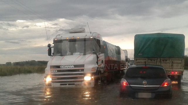 El temporal trajo graves problemas en algunas rutas provinciales