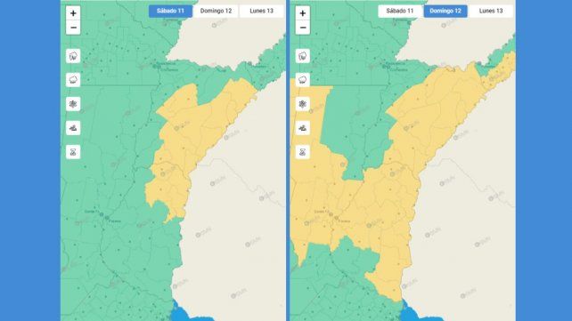 Después de la tormenta, sube la temperatura y hay alerta