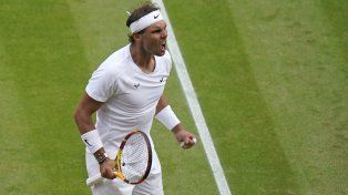 Nadal se repuso de una lesión y se metió en las semifinales de Wimbledon