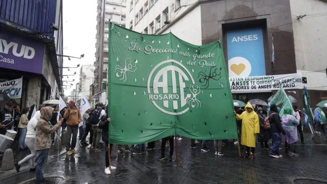 Protesta de ATE por los despidos de trabajadores estatales: Esta lucha recién comienza