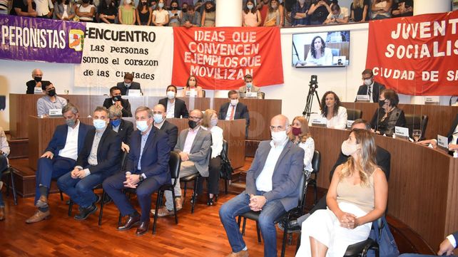 La sesión preparatoria y de jura y renovación de bancas de los concejales&nbsp;