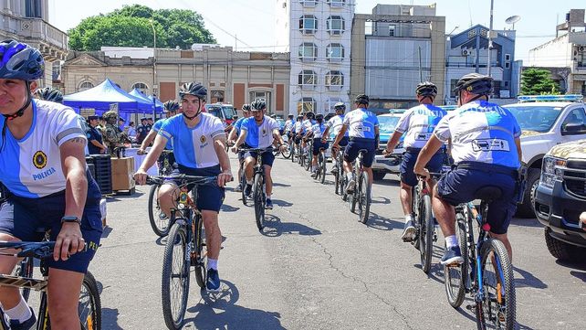 Frigerio y Roncaglia entregaron 20 vehículos nuevos a la Policía