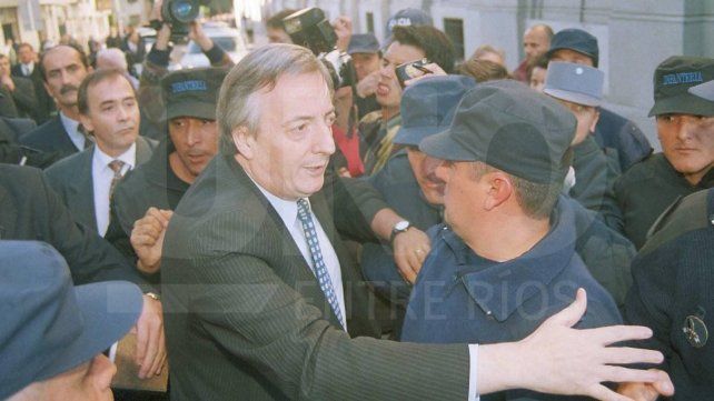 A 23 años de la visita de Néstor Kirchner a Paraná durante el conflicto docente de 2003