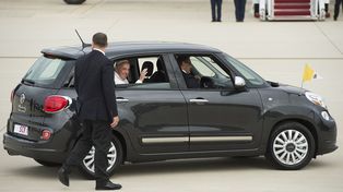 El Fiat 500 usado por el Papa en su visita a EEUU fue subastado en U$S 82 mil