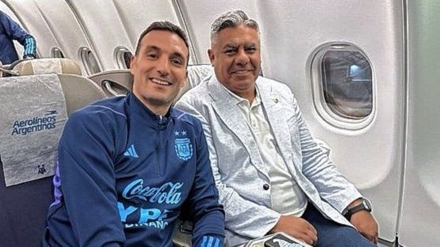 Chiqui Tapia habló sobre la continuidad de Scaloni en la Selección Argentina