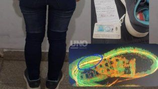 Ingreso de droga. Intentó infiltrar droga escondida en su zapatilla a la cárcel de Las Flores y fue aprehendida. Foto: archivo UNO Santa Fe.