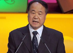 El chino Mo Yan fue distinguido con el Nobel de literatura