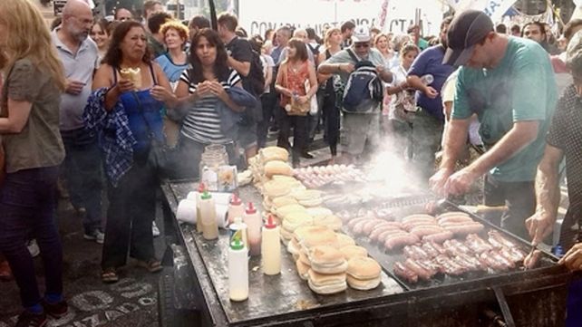 Un ícono. El choripán