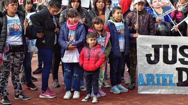 Perpetua para los cuatro, reclamó la familia de Ariel Domínguez en Tribunales