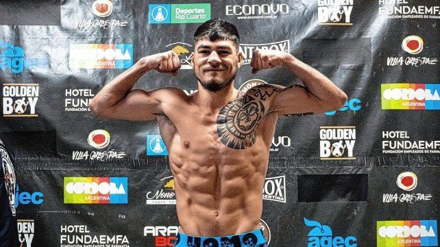 El santafesino Mariano Farías perdió por KOT2 ante el bonaerense Rodríguez.