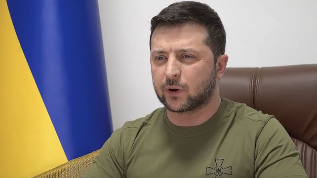 El presidente ucraniano