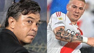 El fuerte reproche de Marcelo Gallardo a Franco Mastantuono: Dale boludo o te saco.