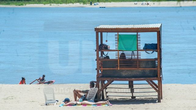 La playa y el río, los lugares elegidos para pasar el calor