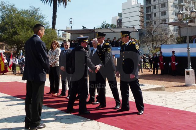 Conmemoraron el 149º aniversario de la creación de la Policía de Santa Fe