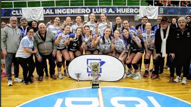 El seleccionado femenino Sub 16 de Santa Fe se consagró campeón en el Nacional Sub 16.