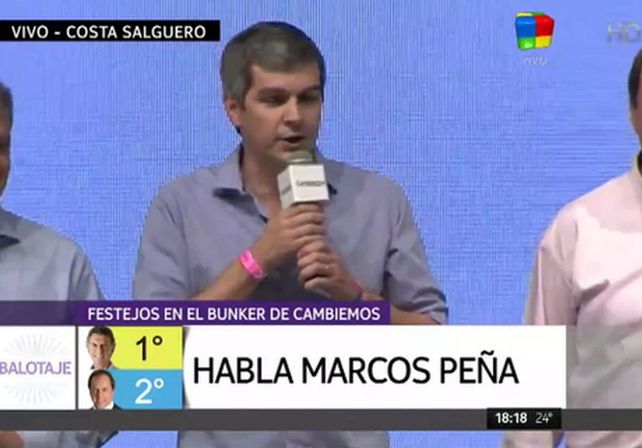 Marcos Peña: Estamos muy felices por lo que ha pasado hoy en Argentina