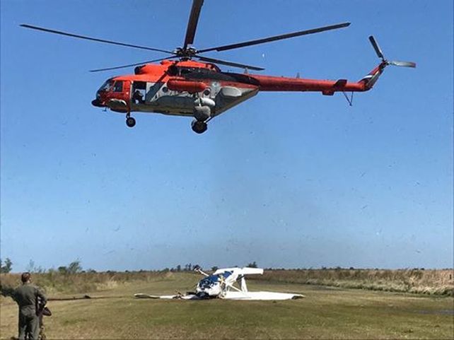Así rescataron el avión que fue robado en Victoria