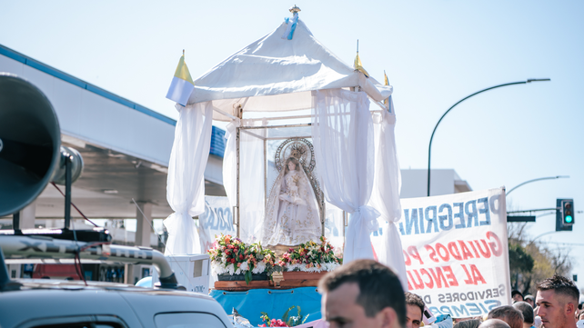 Miles de fieles acompañarán a María en la peregrinación a San Nicolás