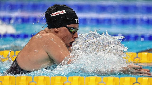 La estadounidense Lilly King obtuvo la medalla de oro en los 200 metros pecho durante el Mundial de Budapest.