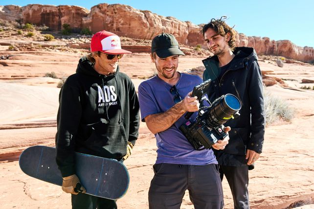 La experiencia de andar en skate en un lugar tan remoto como el desierto