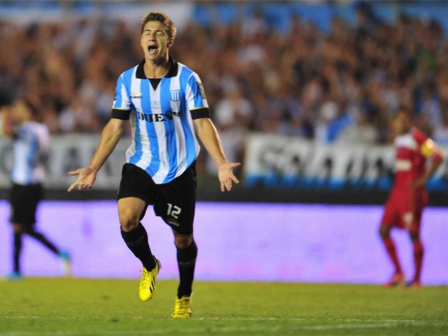 Con claridad, Racing derrotó a Argentinos