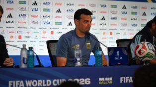 Lionel Scaloni habló en rueda de prensa.