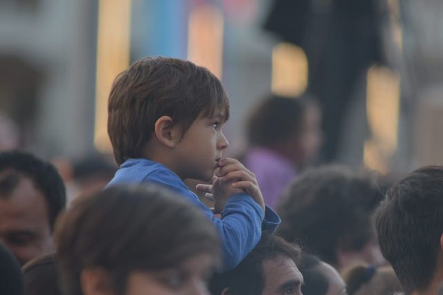 De chiquito te vengo a ver.&nbsp; 