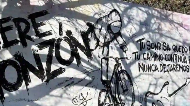 El mural en homenaje a Jeremías Monzón&nbsp;