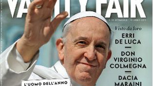 La glamorosa revista Vanity Fair eligió al papa Francisco como el hombre del año