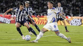 Copetti tuvo un par de chances propicias, pero perdió casi siempre con el arquero Guido Herrera.