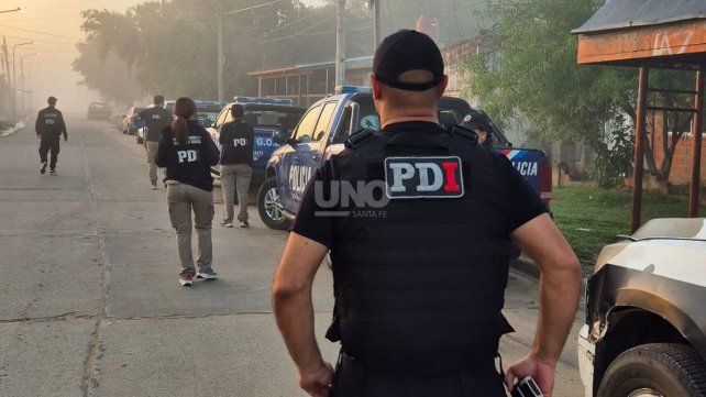 El allanamiento se llevó adelante en la casa familiar del jugador e Unión