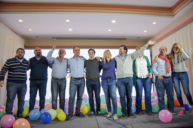 Algarabía. Cantard habló de un triunfo muy claro de Cambiemos en Santa Fe.&nbsp;