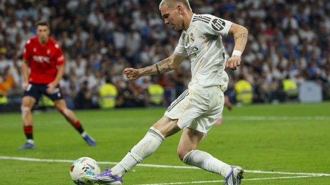 Mastantuono y su primer partido en el Real Madrid.