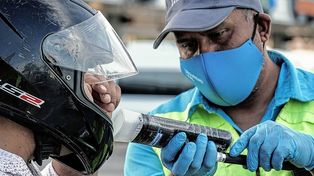 Realizan controles de alcoholemia en todo el país