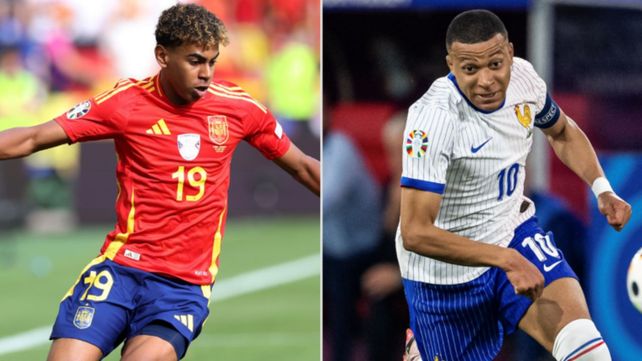Lamine Yamal y Kylian Mbappé