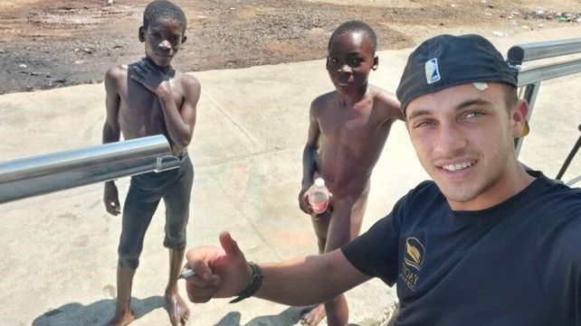 Renzo Spasiano había viajado en yate a Haití en una misión humanitaria.