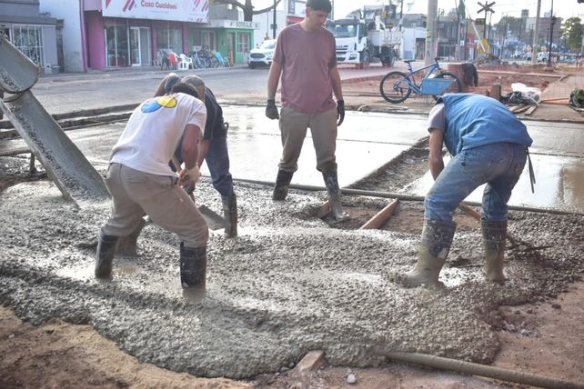 Las obras incluyen nuevas veredas