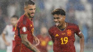 España aplastó a Georgia en la Eliminatoria para la Euro