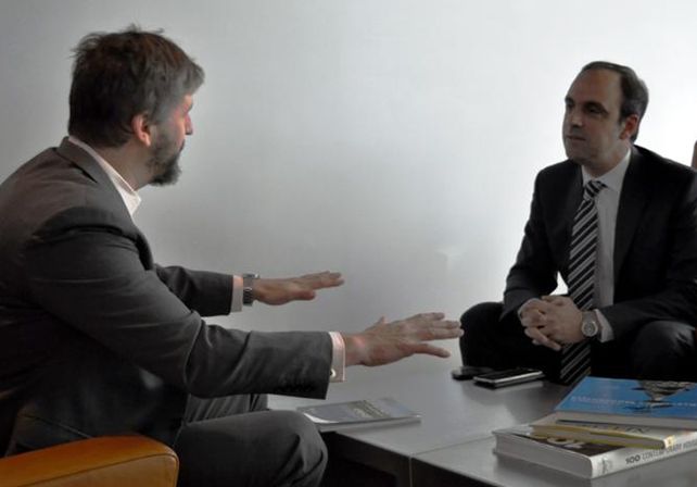El intendente José Corral se reunió con el titular de la Fundación Rockefeller