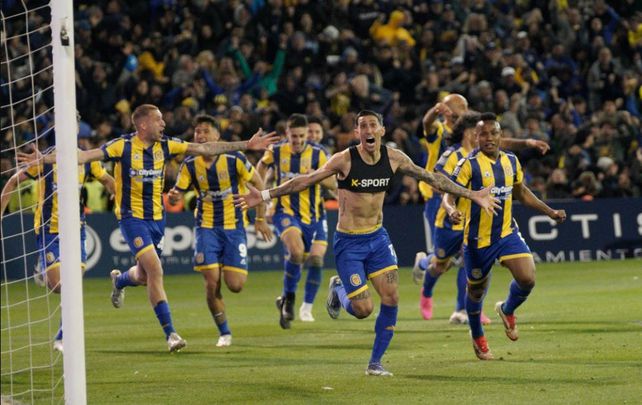 Di María fue el goleador de Central en el torneo y el del clásico fue el más importante que convirtió.