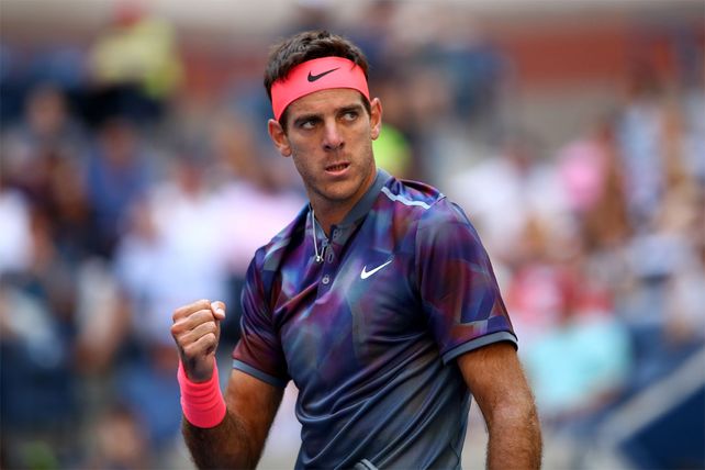 Trabajado triunfo. Delpo obtuvo una victoria en tres sets y avanzó a la segunda ronda del US Open.
