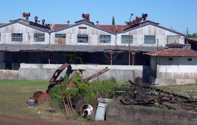 Vacío. Las instalaciones del antiguo MOP están prácticamente fuera de servicio. Aguardan la estocada final.