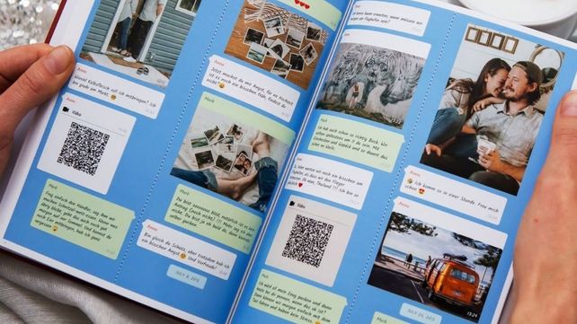 Una nueva idea para poner en valor los intercambios virtuales: hacer libros con chats de Whatsapp.